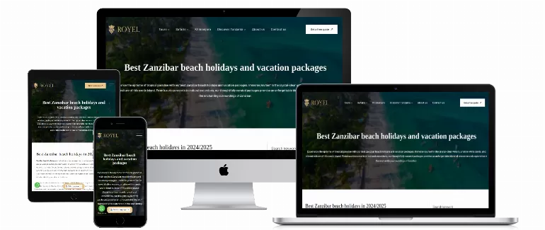 Best Zanzibar Website Developers and Digital Marketing Agency